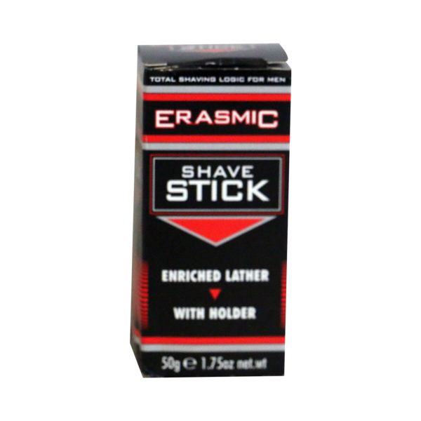 This Erasmic Shaving Stick is a necessity for a quick and efficient shaving experience, the quality ingredients mean that a little goes a long way.