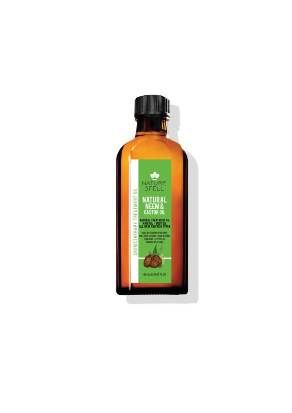 Nature Spell – Natural Neem & Castor Oil,150 ML