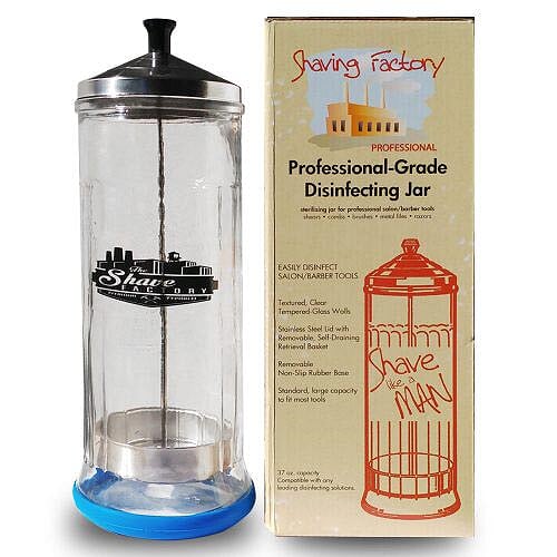 Shaving Factory Disinfecting Jar (Large)