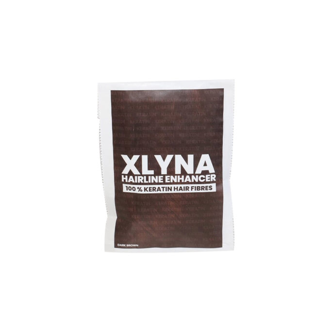 XLYNA HAIR FIBRES DARK BROWN 100% KERATIN