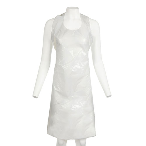 DISPOSABLE POLYTHENE APRONS White 100pcs