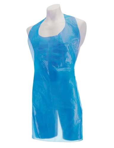 DISPOSABLE POLYTHENE APRONS Blue 100pcs