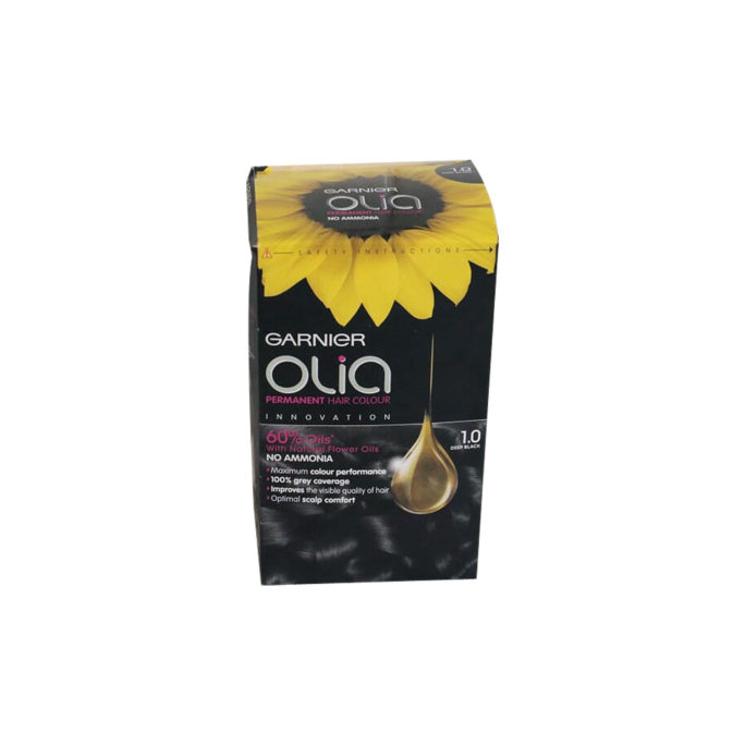 Garnier Olia 1.0 Deep Black Permanent Hair Dye