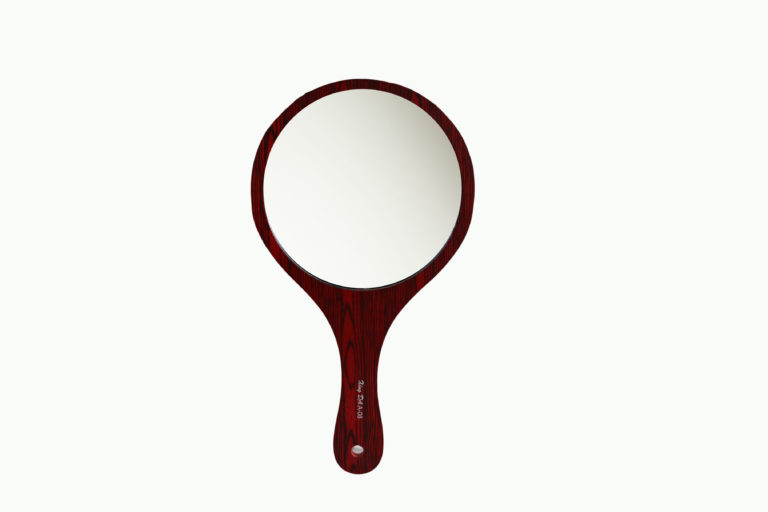 WOODEN HAND MIRROR M2