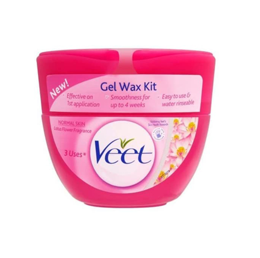 Gel Wax Kit – Normal Skin with Lotus Flower Fragrance – 250ml