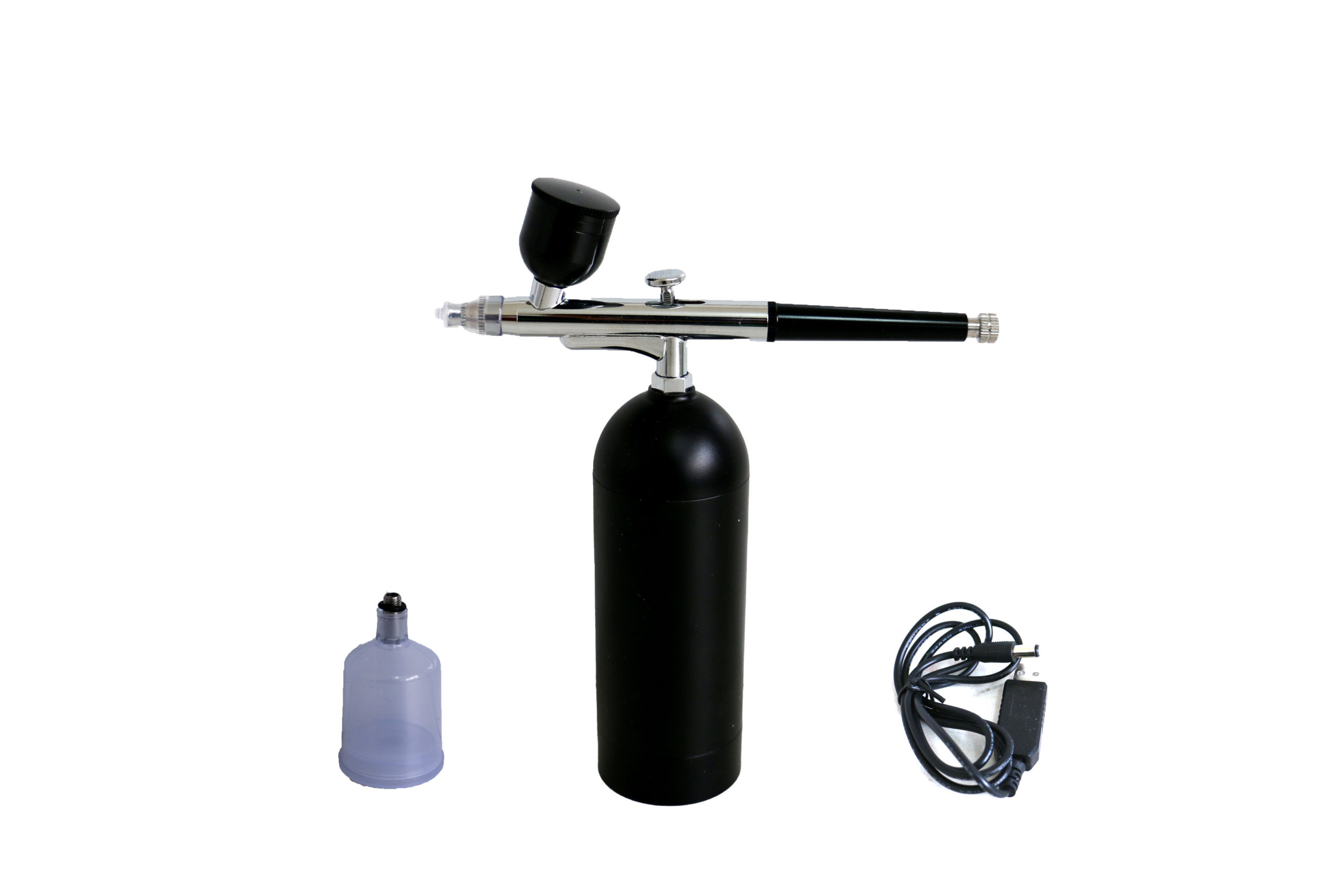 Cordless Portable Airbrush Compressor (Black) - Image 3