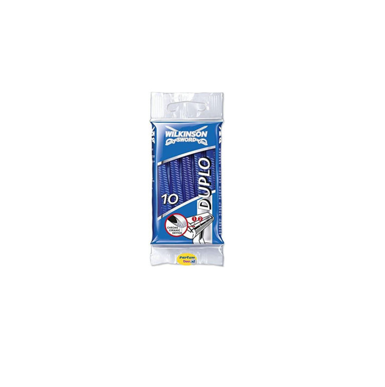 Wilkinson Sword Duplo Twin Blade Disposable Razors 10 Pack