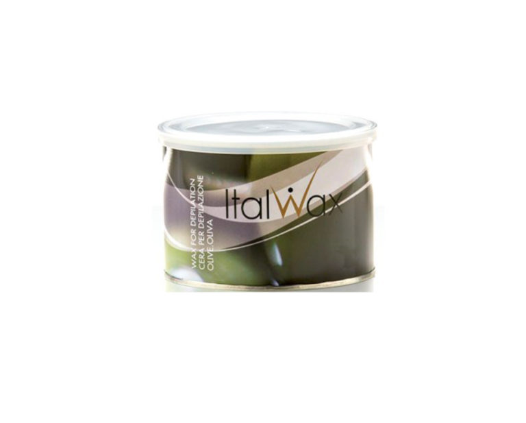 Italwax Sensitive Skin Olive Soft Wax Tin 400ml