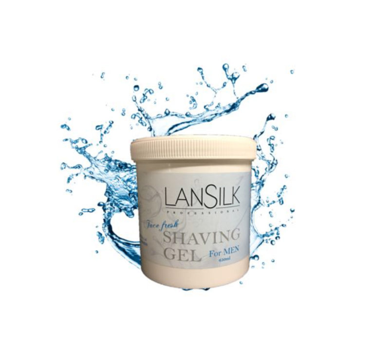 Lansilk Professional Shaving Gel For Men 650ml