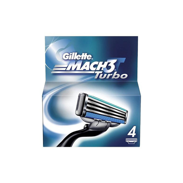 Gillette Mach3 Turbo Razor Blades