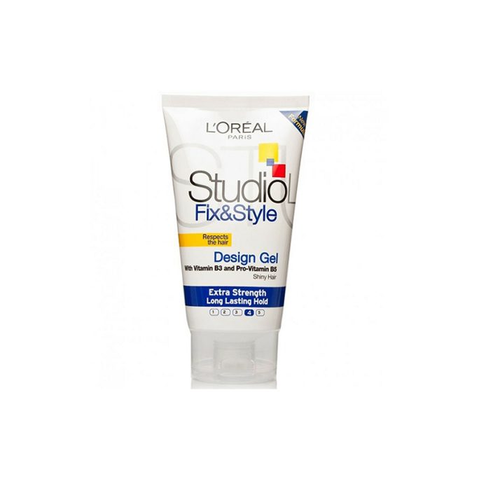 LOreal Studio Line Fix and Style Vitamin Enriched Strong Hold Gel – 150ml