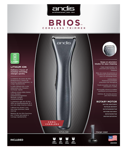 ANDIS Brios Cord/Cordless T-Blade Trimmer