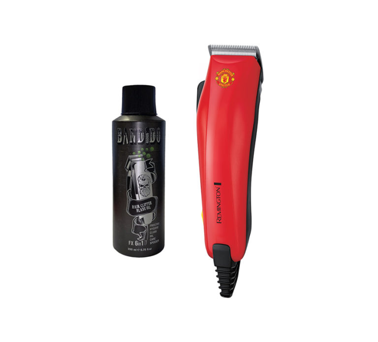 Remington Hc5038 Man Utd Clipper With Bandido Clipper Oil