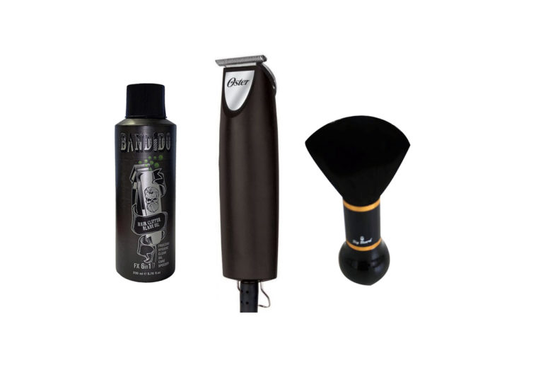 Oster Finisher 59-84 Trimmer With Bandido Clipper Oil & Big Beard Neck Brush G-213