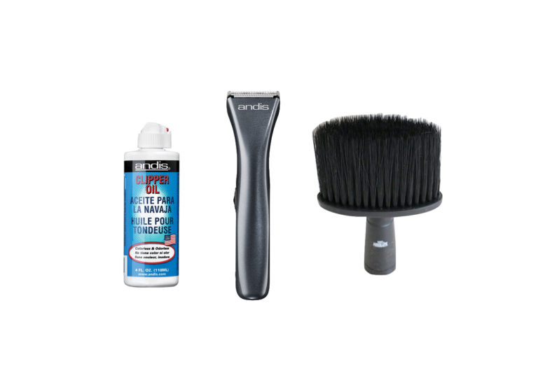 ANDIS Brios Cord/Cordless T-Blade Trimmer With Andis Clipper Oil & Nano Absolute Neck Brush G-220