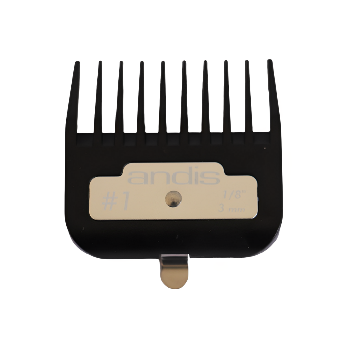ANDIS BG Series Premium Metal Clip Comb #1 (1/8")