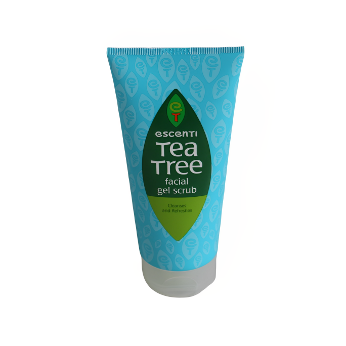 Escenti Tea Tree Facial Gel Scrub 150ml Pack of 3