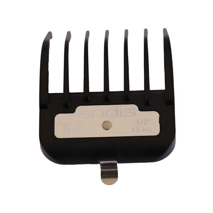 ANDIS BG Series Premium Metal Clip Comb #4 (1/2")