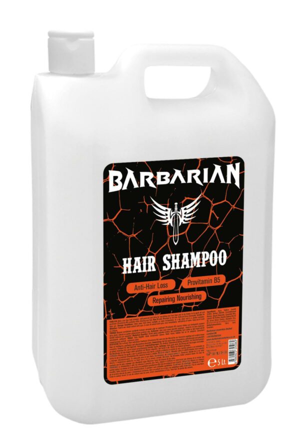 BARBARIAN HAIR SHAMPOO 5LITRES