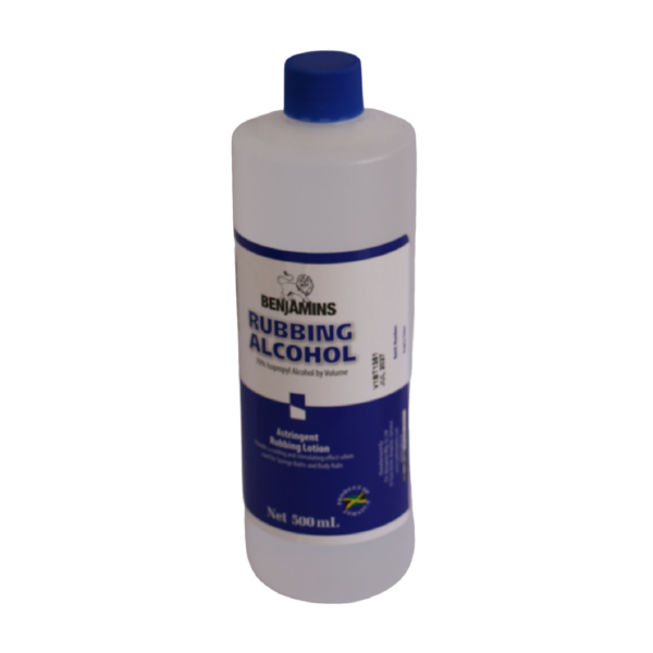 BENJAMINS RUBBING ALCOHOL CLEAR