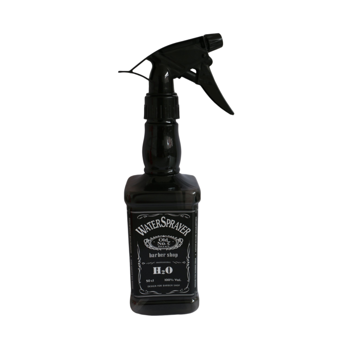Barber Shop Water Sprayer Bottle 500ml (Black)
