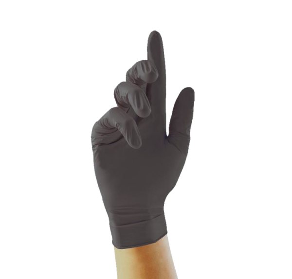 Unigloves Black Pearl Nitrile Gloves