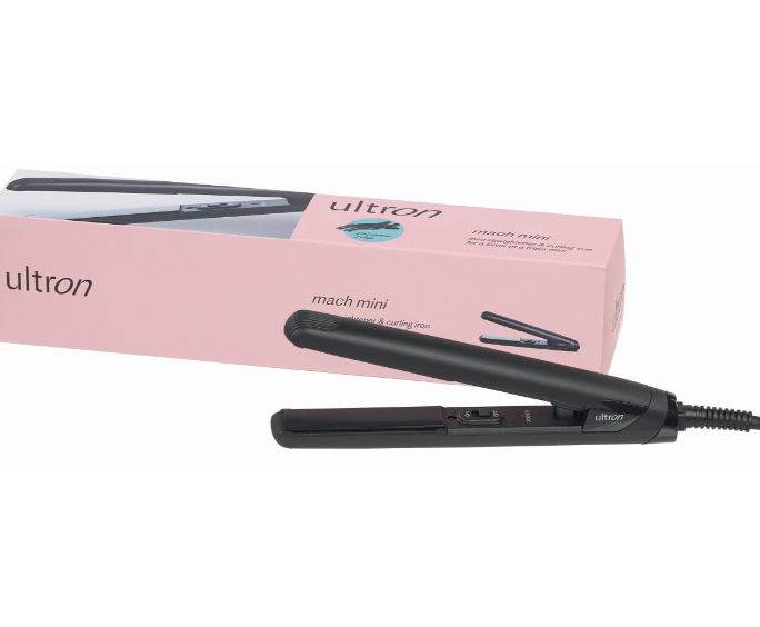 Ultron Mach Mini Hair Straightener and Curling Iron