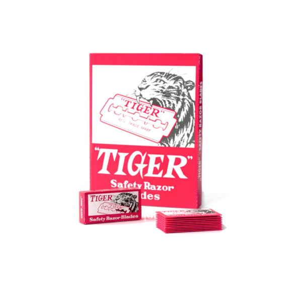 Tiger Safety Razor Blades x 100 Blades Per Pack