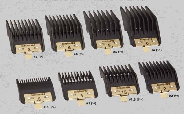 BABYLISS REPLACEMENT PREMIUM GUARD ATTACHMENTS - 8PC. # FXPCG - Image 2
