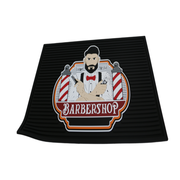 barbershop barber mat