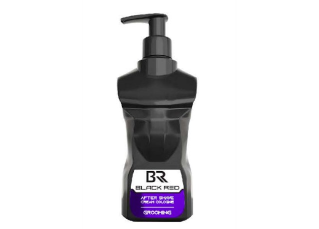 Black Red Aftershave Cream Grooming