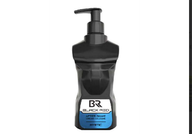Black Red Aftershave Cream Mystic
