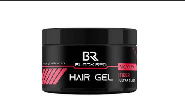 Black Red Hair Gel