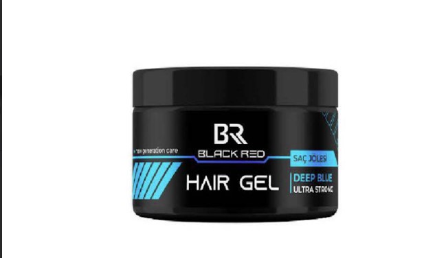 Black Red Hair Gel Deep Blue 250ml
