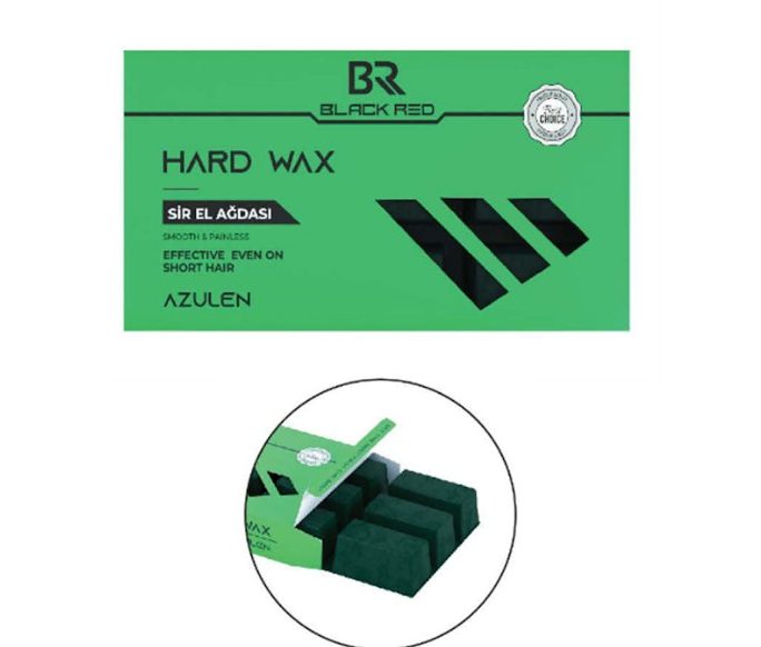 BLACK RED HARD WAX