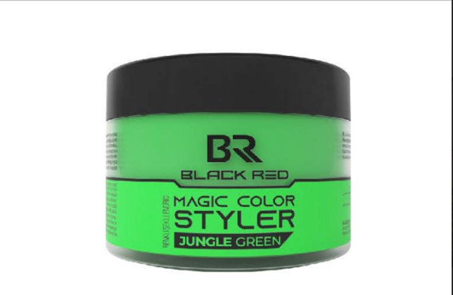 Black Red Magic Color Styler Jungle Green