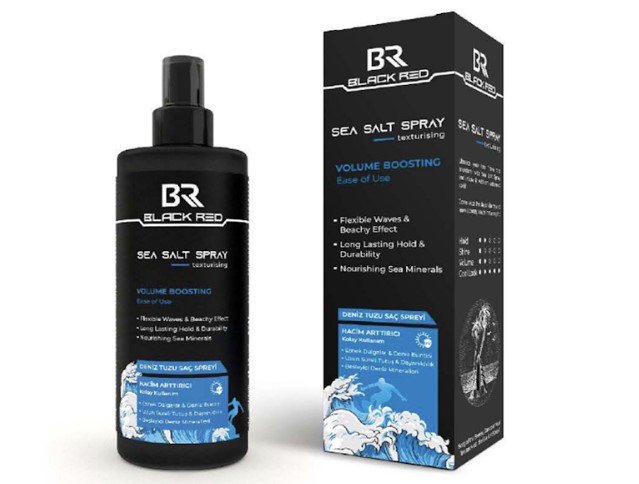 Black Red Sea Salt Spray
