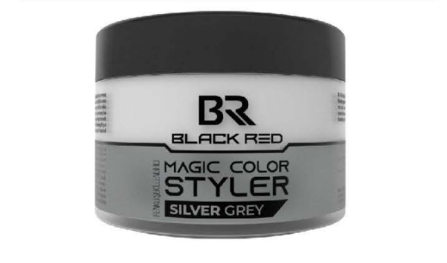 Black Red Magic Color Styler Silver Grey
