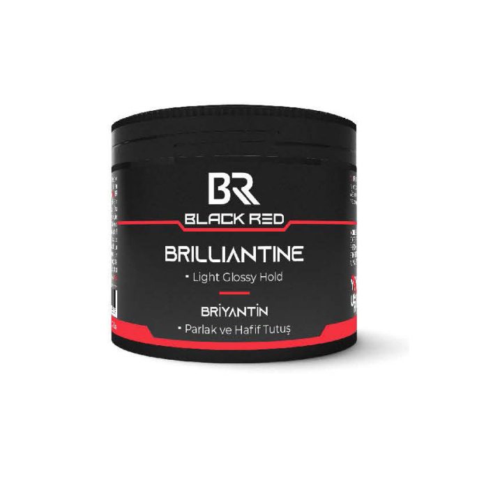 BLACK RED BRILLIANTINE LIGHT GLOSSY HOLD