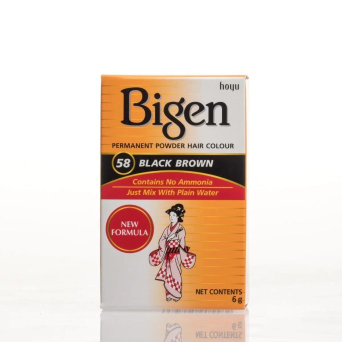 Bigen Permanent Powder Hair Color - Black Brown