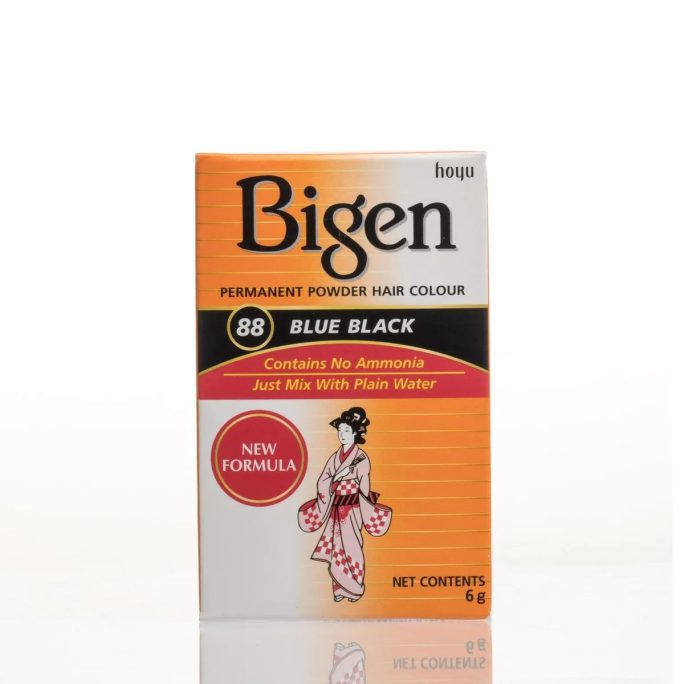 Bigen Permanent Powder Hair Color - Blue Black