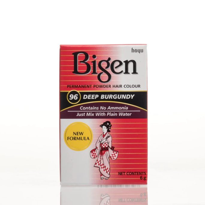 Bigen Permanent Powder Hair Color - Deep Burgundy