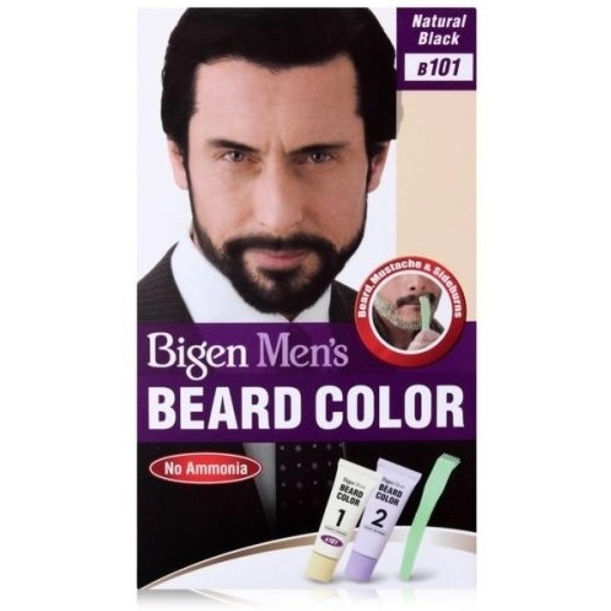Bigen Men's Beard Colour Natural Black