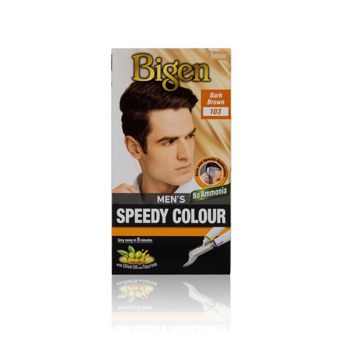 Bigen Men's Speedy Colour Dark Brown