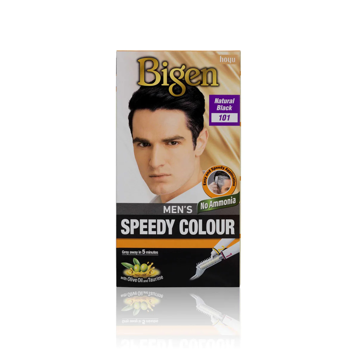 Bigen Men's Speedy Colour Natural Black