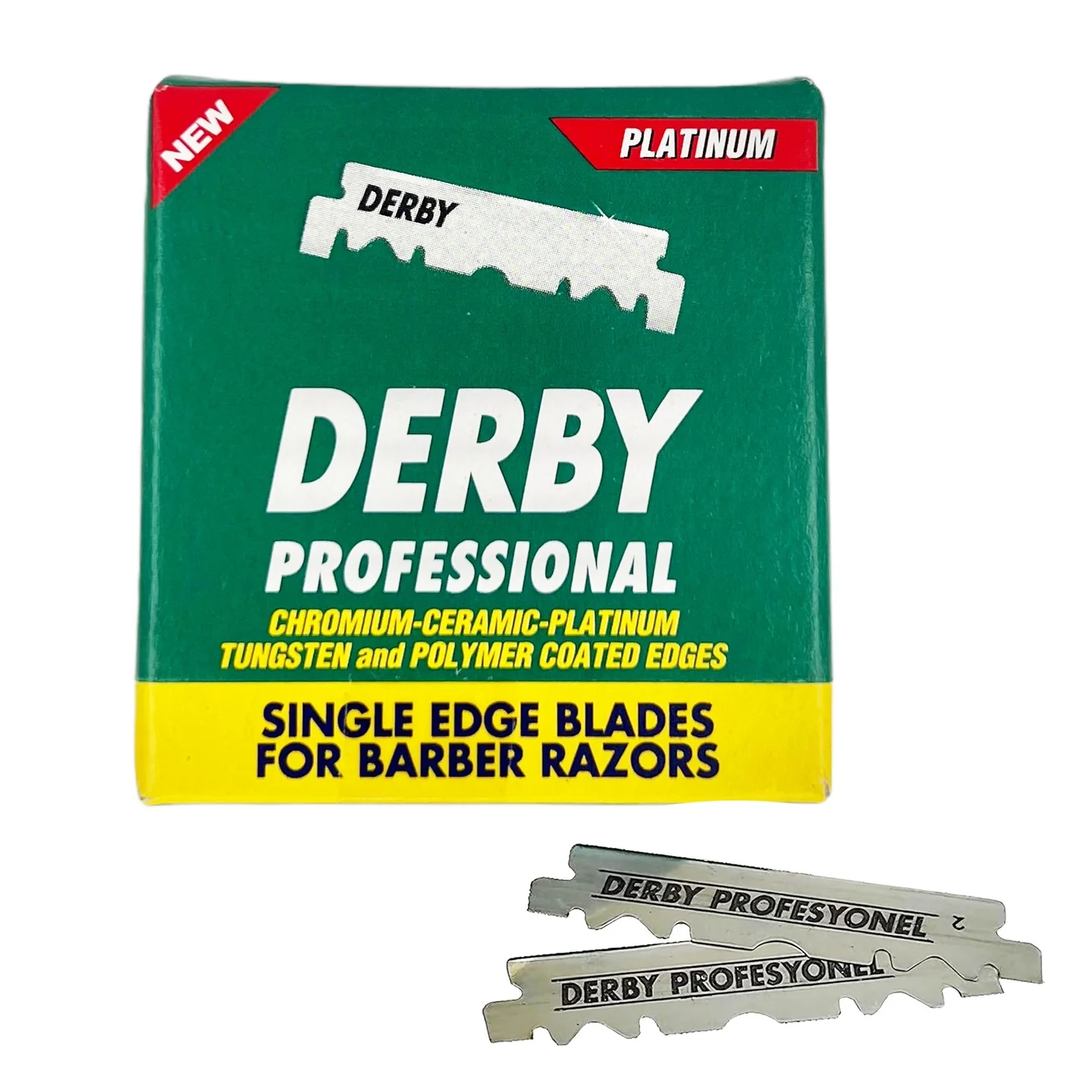 Derby Professional Single-Edge Razor Blades: Master Precision Shaving 100 Pack - Image 3