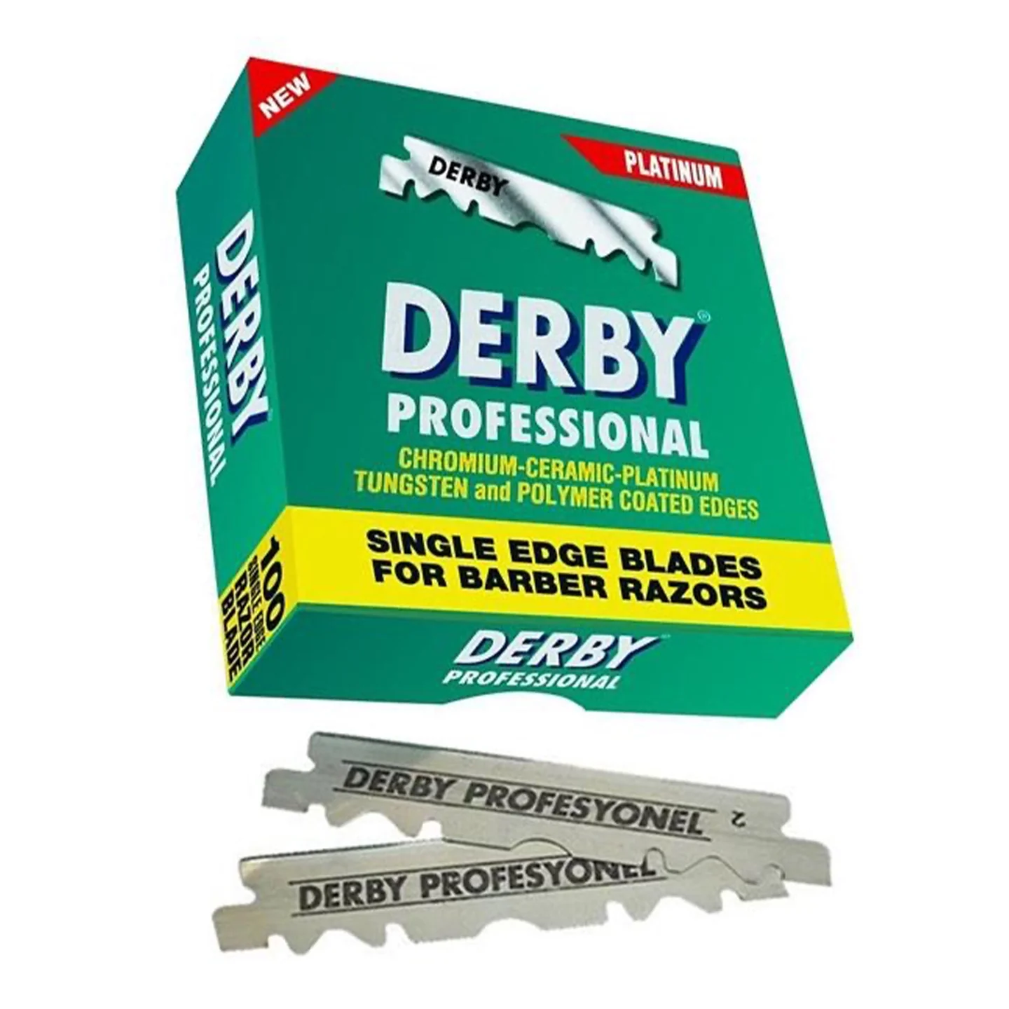 Derby Professional Single-Edge Razor Blades: Master Precision Shaving 100 Pack - Image 4