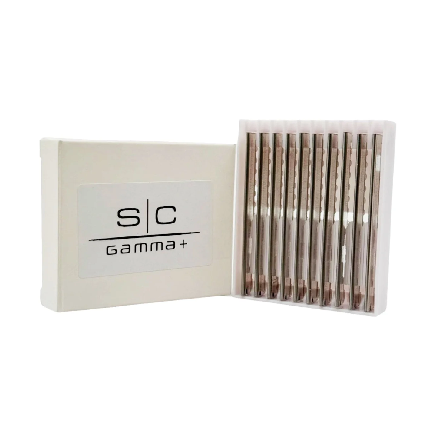 Gamma Stylecraft Feather Cut Razor Blades: Unleash Professional Precision 10pc Pack - Image 4