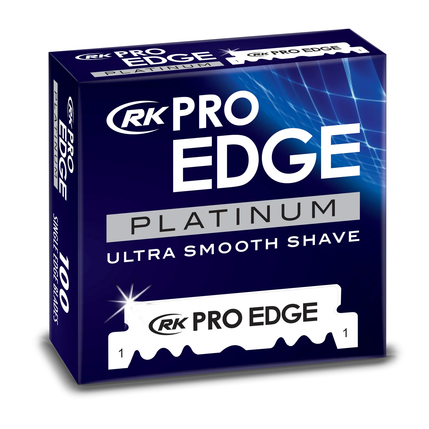 RK Pro Edge Platinum Single Edge Razor Blades - Image 2