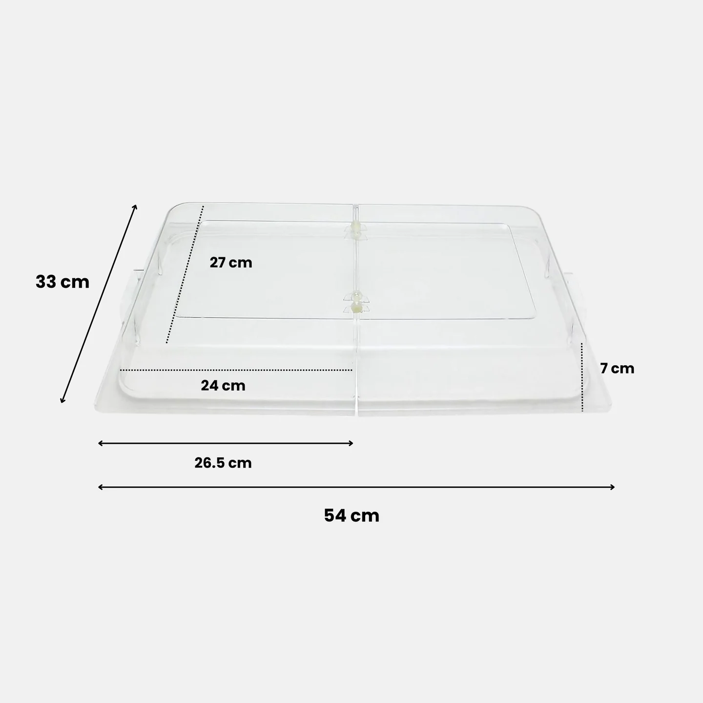 Gabri Polycarbonate Hinge Dome Cover: Durable & Hygienic Protection for Tools - Image 6